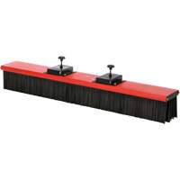 Fork Truck Mounted Brush Sweeper Maritime Industrial Rubber