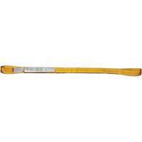 Lifting Sling, Double Ply, Double Eye, Type 3, 2" W x 20' L, 6200 lbs. Vertical Cap. Maritime Industrial Rubber