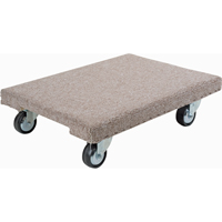 Wood Dollies - Medium-Duty, Polyolefin Wheels, 900 lbs. Capacity, 18" W x 24" D x 7" H Maritime Industrial Rubber