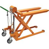 Dandy Lift Scissor Fork Lift Table, 37.1" L x 19.7" W, Steel, 1100 lbs. Capacity Maritime Industrial Rubber