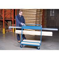 Lumber Cart, 39" x 26" x 42", 1200 lbs. Capacity Maritime Industrial Rubber