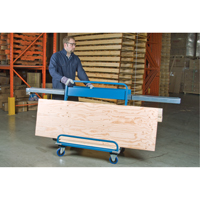 Lumber Cart, 39" x 26" x 42", 1200 lbs. Capacity Maritime Industrial Rubber