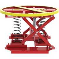 Plateforme de levage manuelle Pallet Pal 360, 43-5/8" lo x 43-5/8" la, Capacit&eacute; 4500 lb Maritime Industrial Rubber