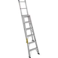 2700 Series Industrial Duty Multi-Way Ladders, 6', Aluminum, 250 lbs. Cap., ANSI 1, CSA 1 Maritime Industrial Rubber