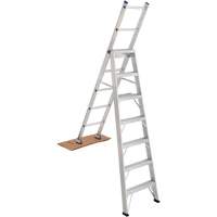 2700 Series Industrial Duty Multi-Way Ladders, 7', Aluminum, 250 lbs. Cap., ANSI 1, CSA 1 Maritime Industrial Rubber