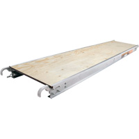 Work Platforms - Plywood Deck, Wood, 7' L x 19" W Maritime Industrial Rubber