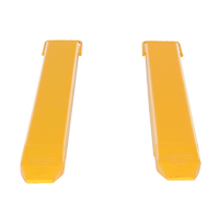 Rallonges de fourche, 48" l x 7-3/8" la, Pour des largeurs de fourches 5" Maritime Industrial Rubber