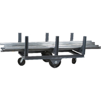 Bar Cradle Truck, 60" L x 28" W x 29" H, 10000 lbs. Capacity, Phenolic Wheels Maritime Industrial Rubber