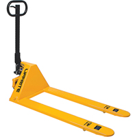 Ultra Low Profile Hydraulic Pallet Trucks, 48" L x 27" W, 5000 lbs. Cap. Maritime Industrial Rubber