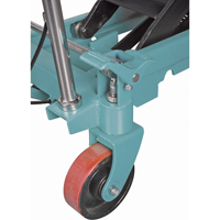 Heavy-Duty Hydraulic Scissor Lift Table, 39-3/8" L x 20-1/8" W, Steel, 1650 lbs. Capacity Maritime Industrial Rubber
