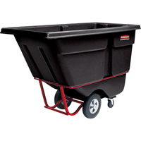 Tilt Truck, Polyethylene, 1/2 cu. yd., 850 lbs. Load Capacity Maritime Industrial Rubber