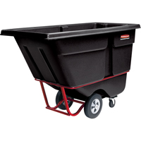 Tilt Truck, Polyethylene, 1 cu. yd., 2100 lbs. Load Capacity Maritime Industrial Rubber