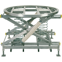 Plateformes de levage manuelles Pallet Pal, 43-5/8" lo x 43-5/8" la, Capacit&eacute; 4500 lb Maritime Industrial Rubber