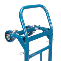 Diable transformable de luxe, Acier, Capacit&eacute; 800 lb Maritime Industrial Rubber