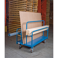 Heavy-Duty Panel Mover Truck, 48" x 30" x 45", 2000 lbs. Capacity Maritime Industrial Rubber
