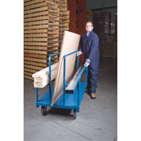 Heavy-Duty Panel Mover Truck, 48" x 30" x 45", 2500 lbs. Capacity Maritime Industrial Rubber