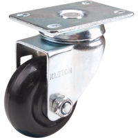Caster, Swivel, 3" (76 mm), Polyolefin, 250 lbs. (113 kg.) Maritime Industrial Rubber