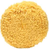 Hookit Polishing Pad, 9" Dia., Wool Blend Maritime Industrial Rubber