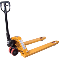 Transpalette manuel, Acier, 48" lo x 27" la, Capacit&eacute; 5500 lb Maritime Industrial Rubber
