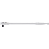 RHQ-38L Long Handle Oval Head Ratchet Wrench, 3/8" Drive, Ergonomic Handle Maritime Industrial Rubber