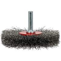 ER300-12 Shaft Mounted Crimped Radial Brush, 3", .012" Fill Maritime Industrial Rubber