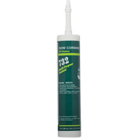 Dowsil 732 Multi-Purpose Silicone Sealant, 300 ml, Cartridge, White Maritime Industrial Rubber