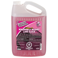 Liquide lave-glace d'&eacute;t&eacute; Turbo Power avec nettoyant pour taches d'insectes, Cruche, 3,78 L Maritime Industrial Rubber