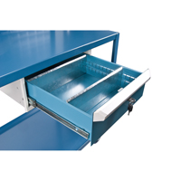 Mobile Service Cart, 2 Tiers, 24" W x 57" H x 40" D, 1200 lbs. Capacity Maritime Industrial Rubber