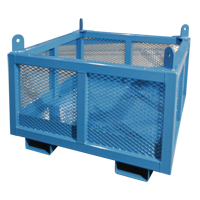 Panier de manutention, 24" ha x 48" la x 48" p, Capacit&eacute; de 1000 lb Maritime Industrial Rubber