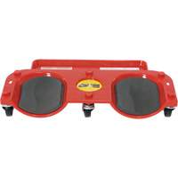 Rolling Knee Dolly, Plastic, Red, 350 lbs. Capacity Maritime Industrial Rubber