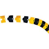 Syst&egrave;me de protection de c&acirc;bles Ultra-Sidewinder - petit , 13,125" x 3" x 0,75", 32000 lb (16 tonnes) Maritime Industrial Rubber