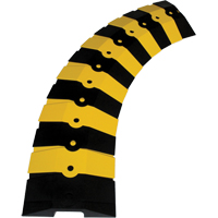 Syst&egrave;me de protection de c&acirc;bles Ultra-Sidewinder - moyen , 33" x 9,75" x 1,38", 13500 lb (6,75 tons) Maritime Industrial Rubber