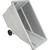 Tilt Truck, Polyethylene, 0.625 cu. yd., 500 lbs. Load Capacity Maritime Industrial Rubber