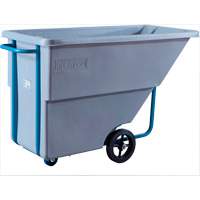 Tilt Truck, Polyethylene, 0.625 cu. yd., 850 lbs. Load Capacity Maritime Industrial Rubber