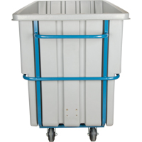 Tilt Truck, Polyethylene, 1.1 cu. yd., 2000 lbs. Load Capacity Maritime Industrial Rubber