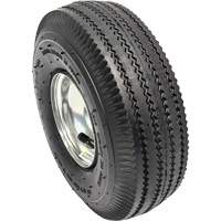 Roue pneumatique de rechange pour diable, 10" (254 mm), Capacit&eacute; de 350 lb Maritime Industrial Rubber