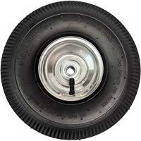 Roue pneumatique de rechange pour diable, 10" (254 mm), Capacit&eacute; de 350 lb Maritime Industrial Rubber