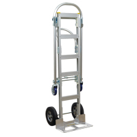 SPTN-SR-T18-SR Spartan Sr. Convertible Hand Truck, Aluminum, 1000 lbs. Capacity Maritime Industrial Rubber