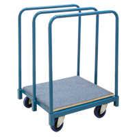 Knocked-Down Panel Truck, 30" x 27" x 43", 1000 lbs. Capacity Maritime Industrial Rubber