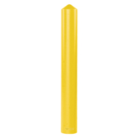 Enveloppe lisse pour butoir, 6" dia. x 56" l, Jaune Maritime Industrial Rubber
