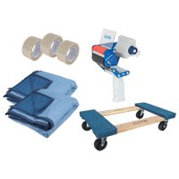 Moving Kit, Wood Frame, 18" W x 30" L, 1000 lbs. Capacity Maritime Industrial Rubber