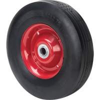 Roue semi-pneumatique, 10" (254 mm), Capacit&eacute; de 200 lb Maritime Industrial Rubber