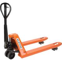Transpalette manuel super robuste, Acier, 48" lo x 27" la, Capacit&eacute; 11000 lb Maritime Industrial Rubber