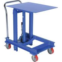 Lift Table, 30"L x 24"W, Steel, 2000 lbs. Capacity Maritime Industrial Rubber