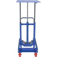 Lift Table, 30"L x 24"W, Steel, 2000 lbs. Capacity Maritime Industrial Rubber