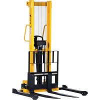 Gerbeur hydraulique manuel, Fonctionnement Pompe manuelle, Capacit&eacute; 2000 lb, Lev&eacute;e max 35" Maritime Industrial Rubber