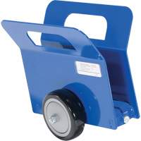Lightweight Door Panel Dolly, 2.25" W x 10" D x 9.56" H, 350 lbs. Capacity Maritime Industrial Rubber