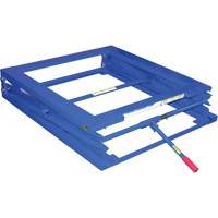 Adjustable Pallet Stand, 42-1/2" L x 40" W, 5000 lbs. Cap. Maritime Industrial Rubber