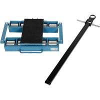 Steerable Machinery Skate, 12 tons Capacity Maritime Industrial Rubber