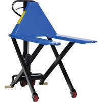 Hydraulic & Manual Skid Scissor Lift, 47" L x 27" W, Steel, 2200 lbs. Capacity Maritime Industrial Rubber